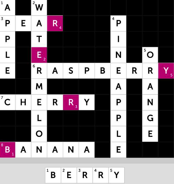 Crossword Maker With Names