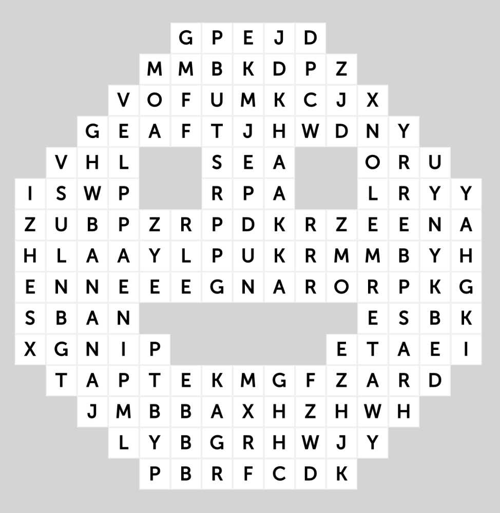 4: Word search puzzle with pictures