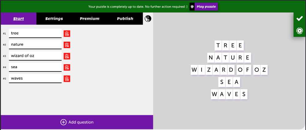 Setting up your first typing exercise