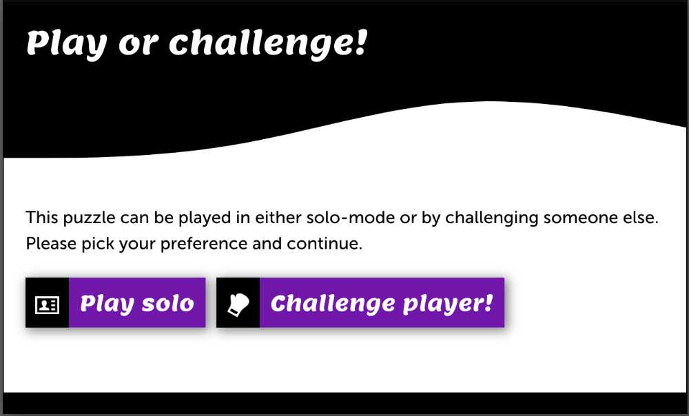 Play or challenge!