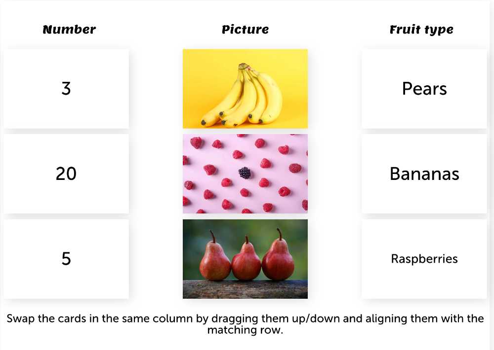 'Matching pairs' with more columns